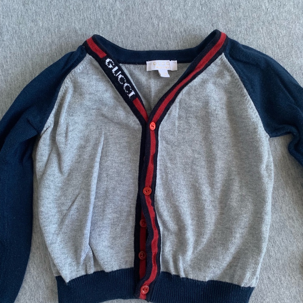 Toddler Gucci cardigan sweater